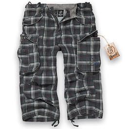 Brandit Industry Vintage 3/4 Short kariert