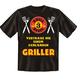 T-Shirt schlanker Grillmeister