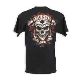 Lucky 13 T-Shirt Motor Skull