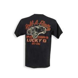 Lucky 13 T-Shirt Roll a Flatty