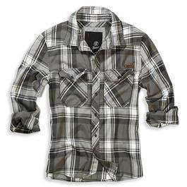 Brandit Checkshirt oliv/grau kariert