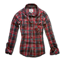 Brandit Amy Checkshirt rot kariert