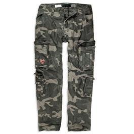 Surplus Hose Airborne Vintage Trousers Slimmy black-camo 