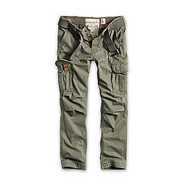 Surplus Premium Trousers Slimmy oliv gewaschen