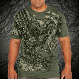 7.62 T-Shirt In Arms We Trust, oliv 