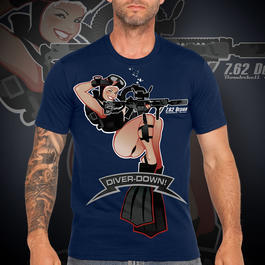 7.62 T-Shirt Diver-Down Bombshell Series 