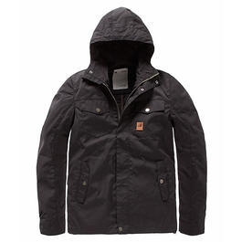 Vintage Industries Sanded Parka schwarz 