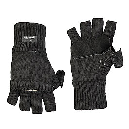 Mil-Tec Handschuhe klappbar schwarz