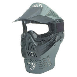 Schutzmaske Complete, schwarz
