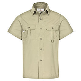 Outdoor Hemd, khaki, Kurzarm