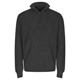 Pullover Troyer schwarz 