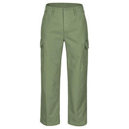Moleskinhose stonewashed oliv