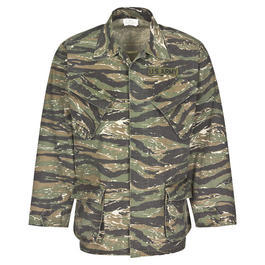 BDU Feldjacke Vietnam ,Ripstop, tiger stripe-stonewashed 