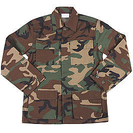 BDU Jacke Ranger Typ, Ripstop, Woodland 