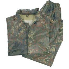 Regenanzug flecktarn 