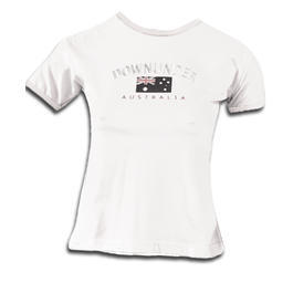 Damen T-Shirt Downunder, weiss