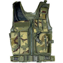 Fidragon Tactical Weste, Einsatzweste woodland