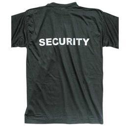 Security T-Shirt, schwarz