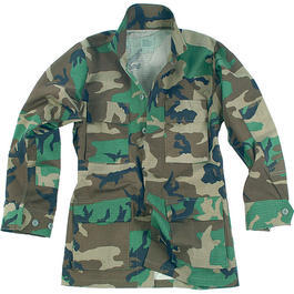 BDU Jacke Ripstop woodland 