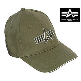 Alpha Baseball Cap, oliv