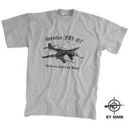 T-Shirt Stuka JU-87, MMB, grau 
