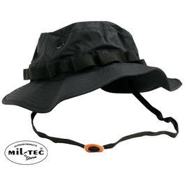 Trilaminat Boonie Hat, schwarz