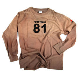 Vintage Longsleeve Pure Trash, oliv 