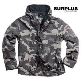 Windbreaker mit Zipper Surplus, blackcamo 