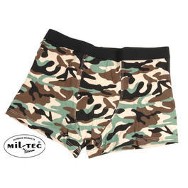 Mil-Tec Boxershorts Body Style, woodland