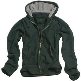 Vintage Hoodie Zipper, schwarz 