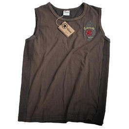 Vintage Achsel Shirt Button, oliv