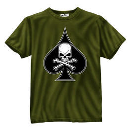 Black Ink T-Shirt Death Spade, oliv