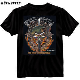 Black Ink T-Shirt Spezial Forces, schwarz