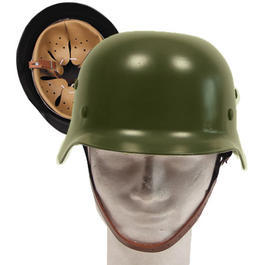 WH M35 Stahlhelm, oliv