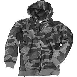 Sweatjacke mit Kapuze, dark-splinter  