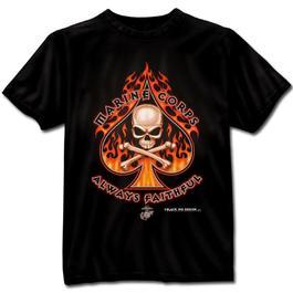 Black Ink T-Shirt Army Death Spade, schwarz