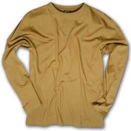 Langarmshirt Mil-Tec, coyote 