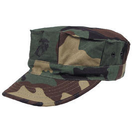 USMC Cap Ripstop woodland