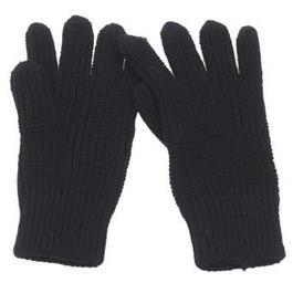 Feinstrickhandschuhe, schwarz