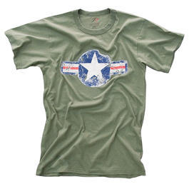 Vintage Air Corp T-Shirt, oliv