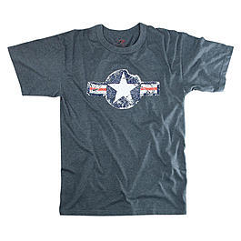 Vintage Air Corp T-Shirt, blau