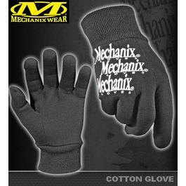 Mechanix Wear Baumwoll-Handschuhe schwarz