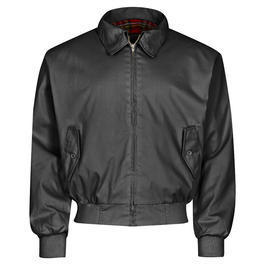 Harrington Winterjacke, schwarz