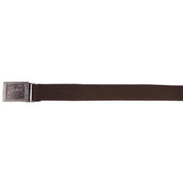 Pure Trash G�rtel mit wendbarem Metallkastenschloss, oliv