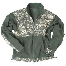 Fleecejacke Mil-Tec, Ripstop Patch, AT-Digital 
