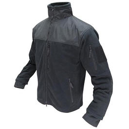 Alpha Microfleece Jacke Condor,&nbsp;schwarz 