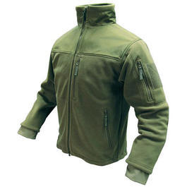 Alpha Microfleece Jacke Condor,&nbsp;oliv 