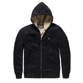 Sweat Jacke Freeport Vintage Industries, schwarz 