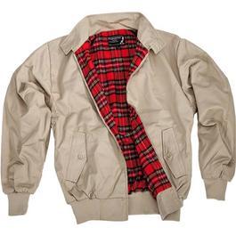 Harrington Jacke, beige