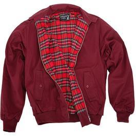 Harrington Jacke, bordeaux